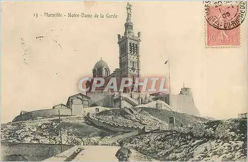 Cartes postales Marseille Notre Dame de la Garde