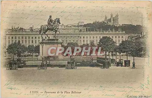 Cartes postales Lyon Panorama de la Place Bellecour