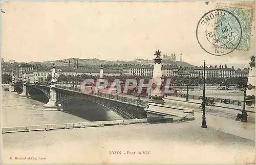 Ansichtskarte AK Lyon Pont du Midi