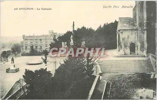 Cartes postales Avignon Le Calvaire