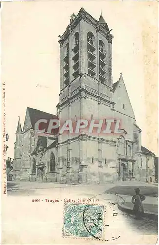 Ansichtskarte AK Troyes Eglise Saint Nizier