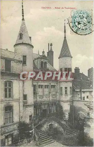 Cartes postales Troyes Hotel de Vauluisant