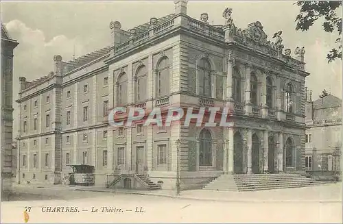 Cartes postales Chartres Le Theatre