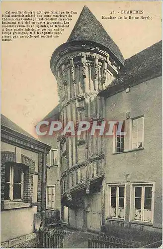 Cartes postales Chartres Escalier de la Reine Berthe