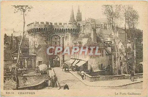 Cartes postales Chartres La Porte Guillaume