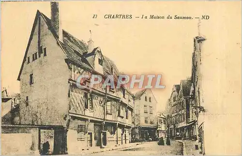 Cartes postales Chartres La Maison du Saumon