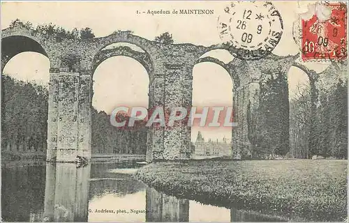 Cartes postales Aqueducs de Maintenon