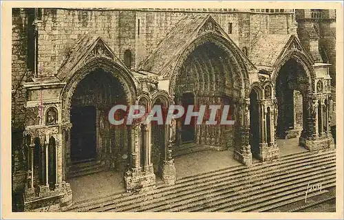 Cartes postales Chartres Eure et Loir Le Portail Nord