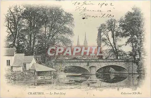 Ansichtskarte AK Chartres Le Pont Neuf