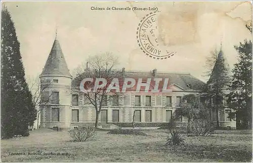 Ansichtskarte AK Chateau de Chenevelle Eure et Loir