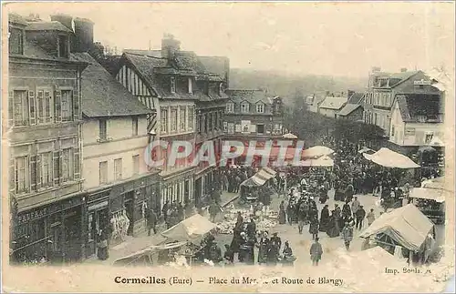 Cartes postales Cormeilles Eure Route de Blangy