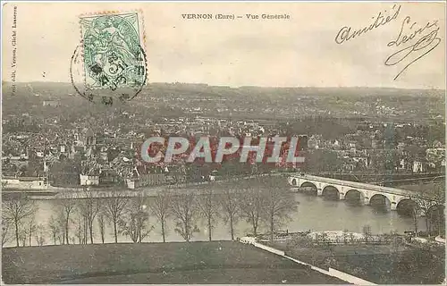 Cartes postales Vernon Eure Vue Generale