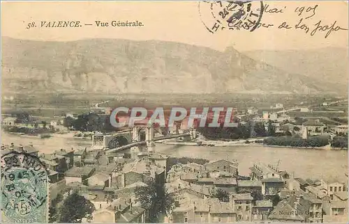 Cartes postales Valence Vue Generale