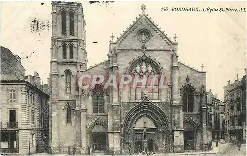 Ansichtskarte AK Bordeaux L'Eglise St Pierre