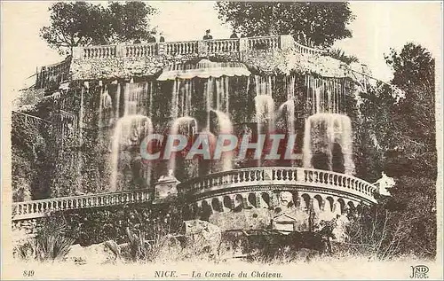 Cartes postales Nice La Cascade du Chateau