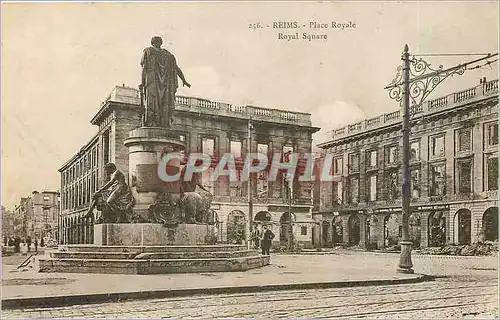 Cartes postales Reims Place Royale