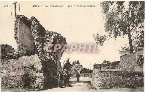 Cartes postales Cimiez Alpes Maritimes Les Arenes Romaines