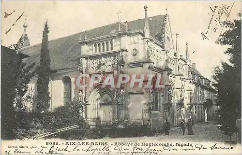 Cartes postales Aix les Bains Abbaye de Hautecombe facade