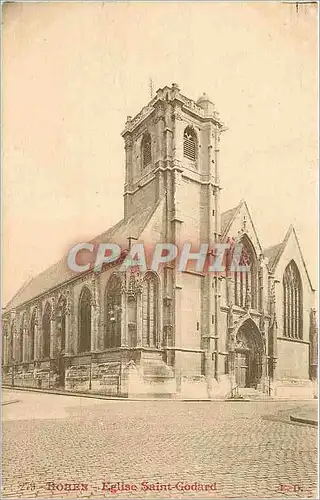 Cartes postales Rouen Eglise Saint Gorard