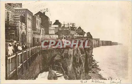Cartes postales Onival Les Falaises et le Chemin des Douaniere