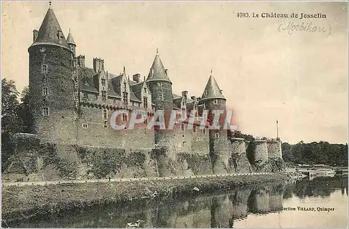 Cartes postales Le Chateau de Josselin Morbihan