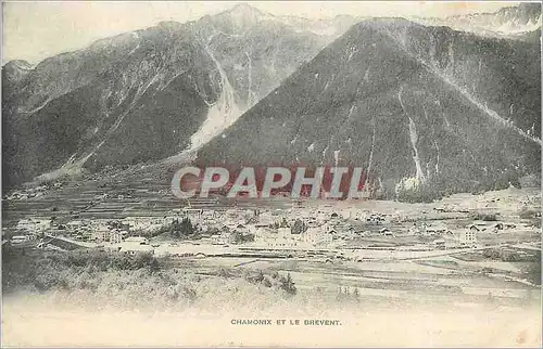 Cartes postales Chamonix et le Brevent