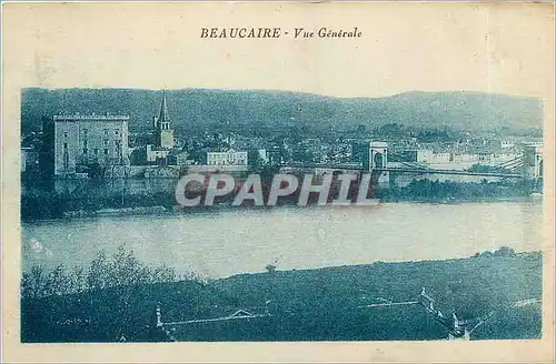 Cartes postales Beaucaire Vue Generale