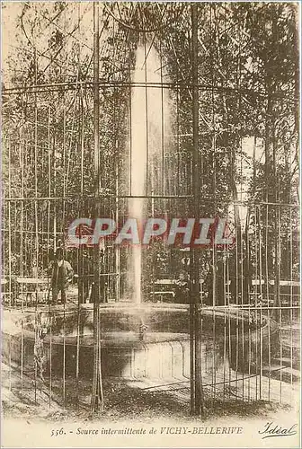 Cartes postales Source intermittente de Vichy Bellerive