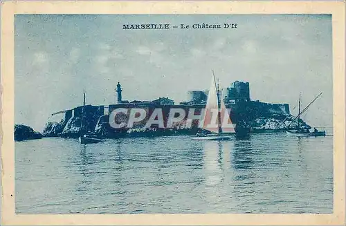 Cartes postales Marseille Le Chateau d'If