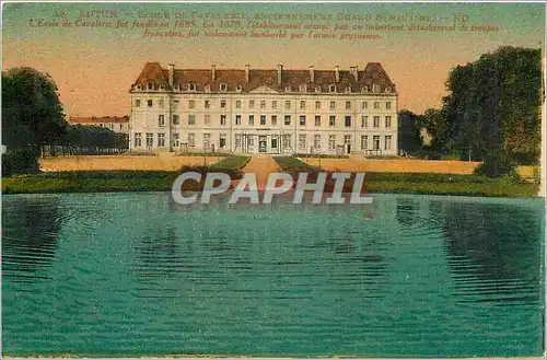 Cartes postales Autun Ecole de Cavalerie