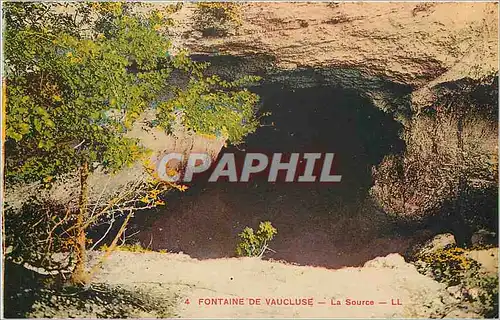 Cartes postales Fontaine de Vaucluse La source