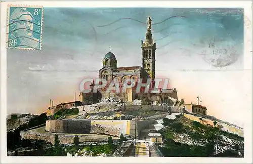 Cartes postales Marseille Basilique de Notre Dame de la Garde