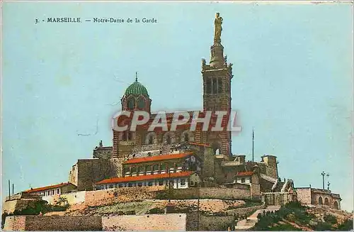 Cartes postales Marseille Notre Dame de la Garde