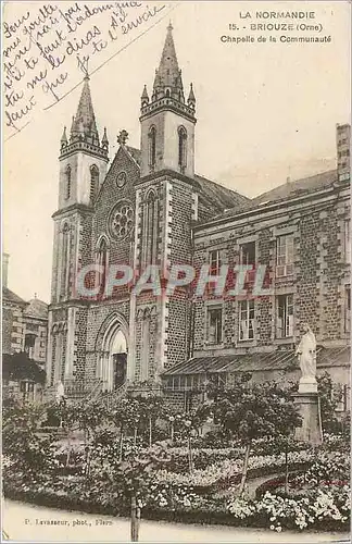 Ansichtskarte AK La Normandie Briouze Orne Chapelle de la Communaute