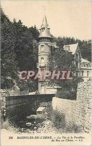 Cartes postales Bagnoles de l'Orne La Vee et le Pavillon du Roc au Chien