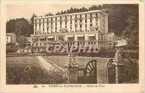 Ansichtskarte AK Tesse la Madeleine Hotel du Parc