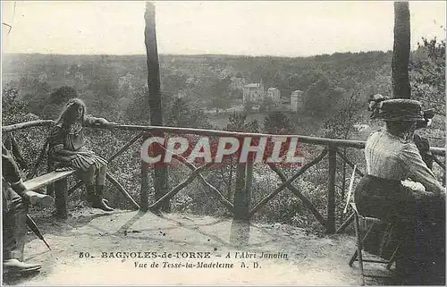 Ansichtskarte AK Bagnoles de l'Orne A l'Abri Janolin Vue de Tesse la Madeleine