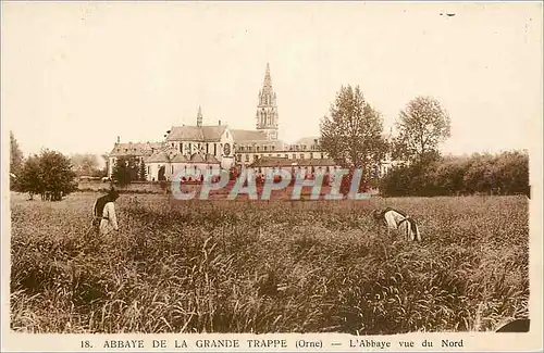 Ansichtskarte AK Abbaye de la Grande Trappe Orne L'Abbaye vue du Nord