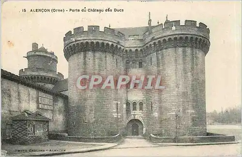 Cartes postales Alencon Orne Porte du Chateau des Ducs