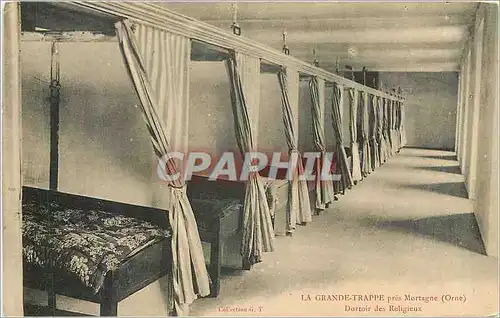 Cartes postales La Grande Trappe pres Montagne Orne Dortoir des Religieux