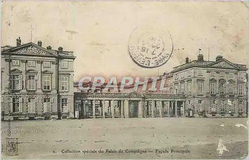 Ansichtskarte AK Collection speciale du Palais de Compiegne Facade Principale