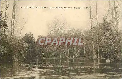 Ansichtskarte AK Les Bords de l'Orne Saint Andre pres Caen