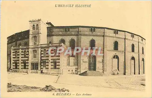 Ansichtskarte AK L'Herault Illustre Beziers Les Arenes