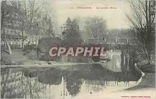 Cartes postales Toulouse Le Jardin Royal