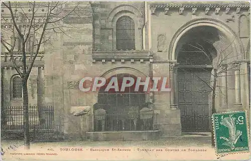 Ansichtskarte AK Toulouse Basilique St Sernin Tombeau des Comtes de Toulouse