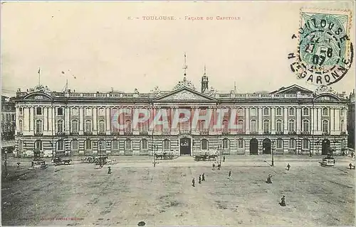 Cartes postales Toulouse Facade du Capitole