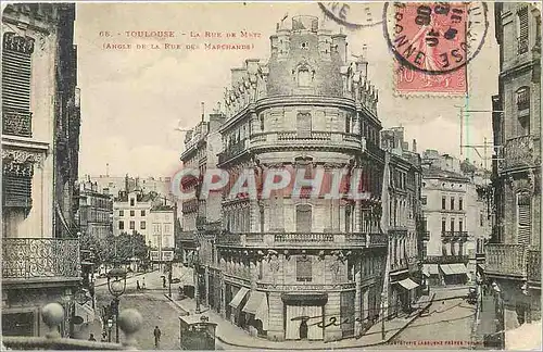 Cartes postales Toulouse La Rue de Metz Angle de la Rue des Marchands
