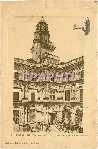 Ansichtskarte AK Toulouse Cour de L'Hotel d'Assezat Angle de la Tour