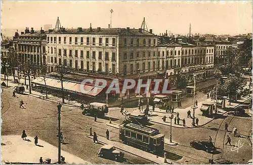 Ansichtskarte AK Pyrenees Ocean Toulouse Carrefour Jean Jaures Tramway