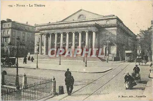 Cartes postales Nimes Le Theatre